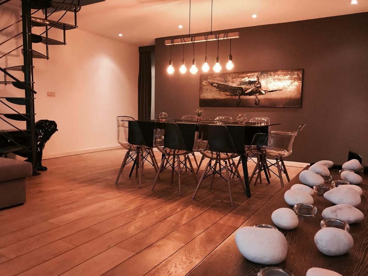 Luxury Loft Duplex Penthouse Of 190M2 & Free Parking ! Apartment Brussels Luaran gambar